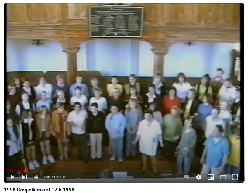 Gospelkonzert 17.05.1998